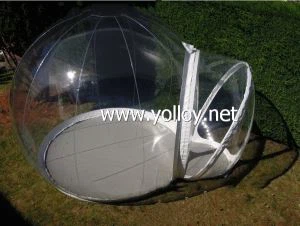 Pabell Dôm Bubble Crystal Awyr Agored Clir