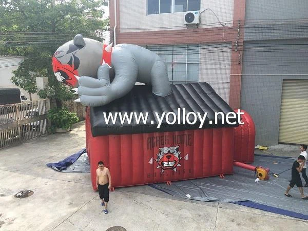 Inflatable Dog Helmet House For Sport Game