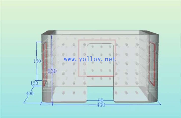 Inflatable Clear Cube Booth For Exhibition