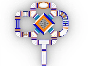 Parc Dŵr arnofiol Theganau Mawr