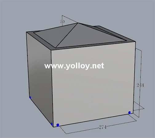 Transparent Inflatable Meeting Room Cube Tent